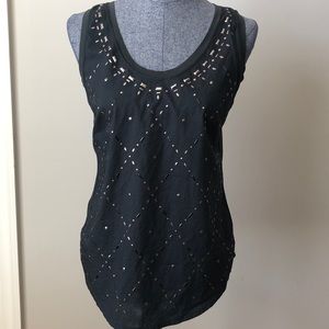 J. Crew embellished top